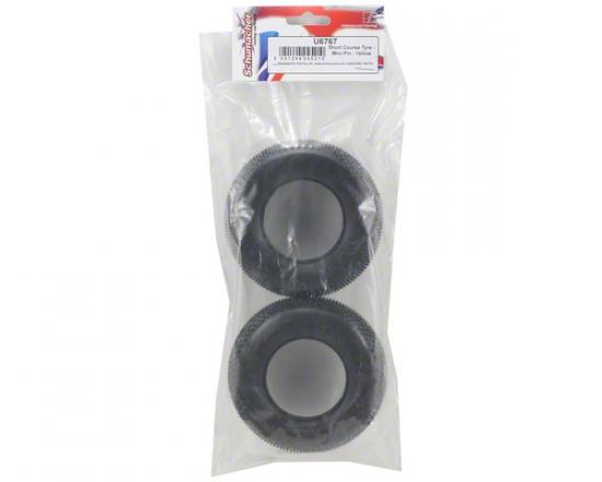 Schumacher Short Course Tyre - Mini Pin - Yellow