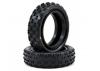 Schumacher Cut Stagger Low Profile 1:10 Buggy Front Tyres - Yellow