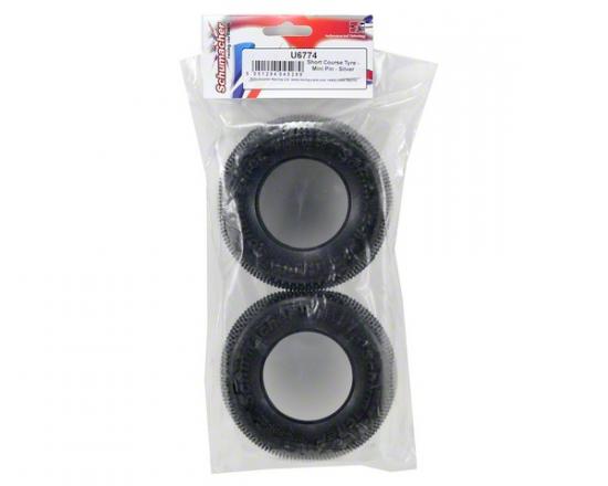 Schumacher Short Course Tyre - Mini Pin - Silver