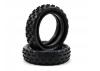 Schumacher Cut Stagger Low Profile Tyres - Silver