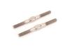 Titanium Turnbuckle - 35mm - Silver (2)