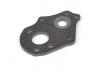 Carbon Fibre Motor Plate (Stock) - Cougar-Laydown ** CLEARANCE **