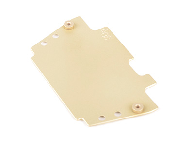 Brass Radio Plate (30g) - Cougar-Laydown