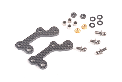 Carbon Fibre Upper Wishbone Mount 2 Dot - Mi7 (2)