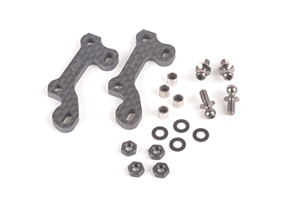 Carbon Fibre Upper Wishbone Mount 3 Dot - Mi7 (2)