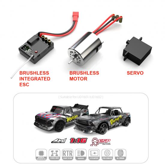 UDI Breaker Pro Brushless Drift Truck 1:16