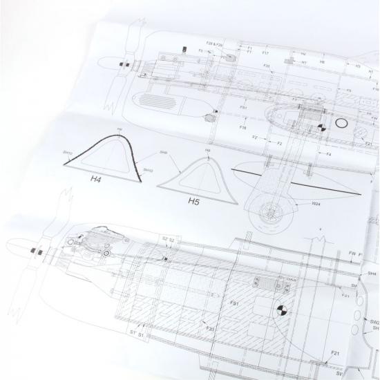 Seagull Master Scale Kit Edition 63in P-47 Thunderbolt