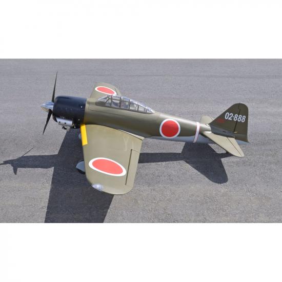 Seagull Giant Scale 86in Zero Fighter with Retracts Remote Controlled