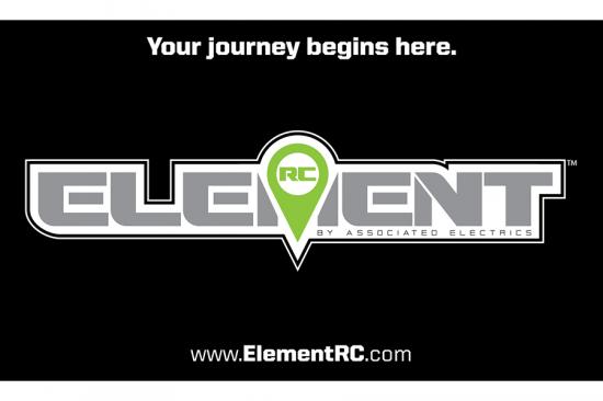 Associated Element RC Mini Vinyl Banner 20 X 12