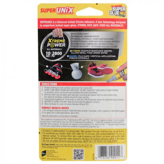 Super Glue Super Unix Gel Adhesive 3g – SUP90011