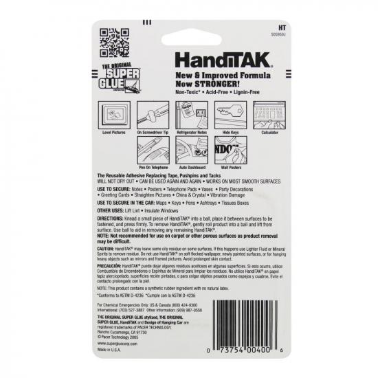 Super Glue Handi Tak Single Pack (1oz, 28g)