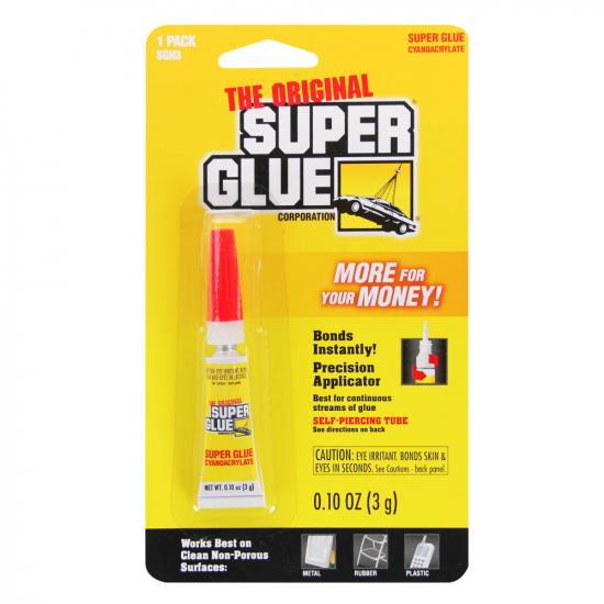 Super Glue Super Glue Tube (0.10oz, 3g)