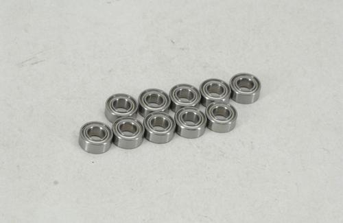 5 X 10 X 4mm Ball Bearing - Steel Shielded - Bulk Pack Of 10