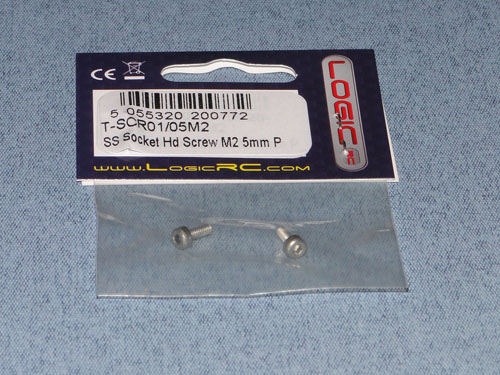 SS Socket HD Screw M2 5mm (2) - Bulk Pack Of 5