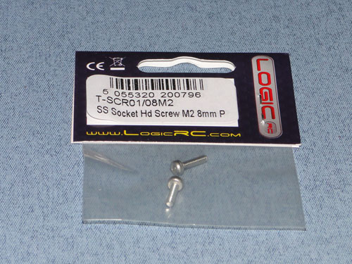 SS Socket HD Screw M2 8mm (2) - Bulk Pack Of 5