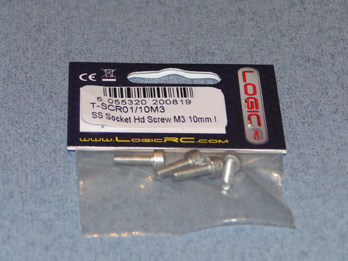 SS Socket HD Screw M3 10mm (4) - Bulk Pack Of 5