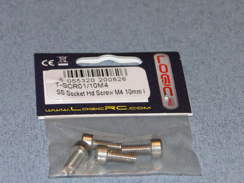 SS Socket HD Screw M4 10mm (4) - Bulk Pack Of 5