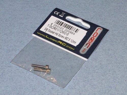 SS Socket HD Screw M2.5 12mm (2) - Bulk Pack Of 5