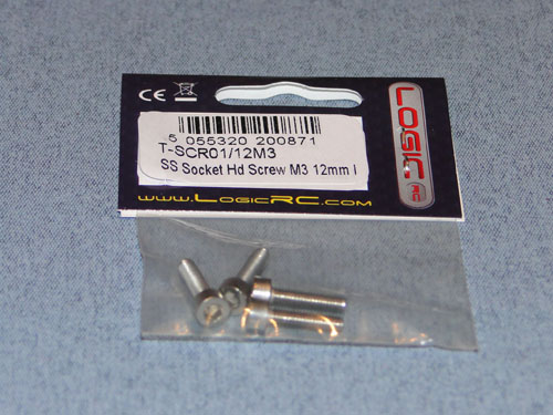 SS Socket HD Screw M3 12mm (4) - Bulk Pack Of 5