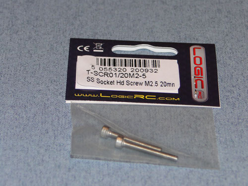 SS Socket HD Screw M2.5 20mm (2) - Bulk Pack Of 5