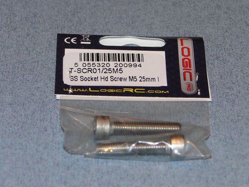 SS Socket HD Screw M5 25mm (2) - Bulk Pack Of 5