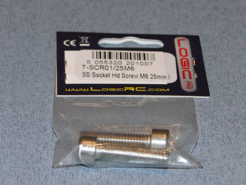 SS Socket HD Screw M6 25mm (2) - Bulk Pack Of 5