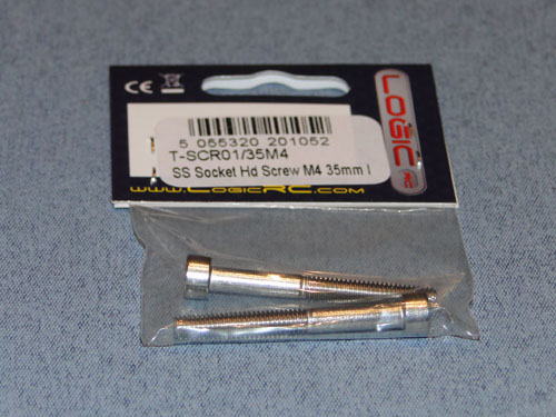SS Socket HD Screw M4 35mm (2) - Bulk Pack Of 5