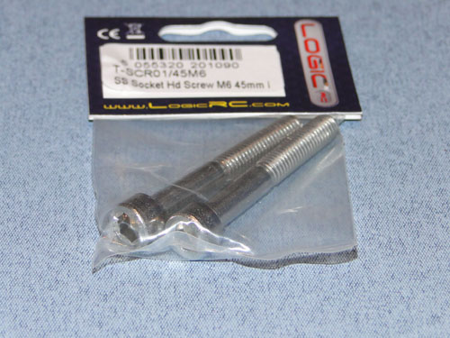 SS Socket HD Screw M6 45mm (2) - Bulk Pack Of 5