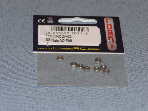 SS Nuts M2 (8) - Bulk Pack Of 5