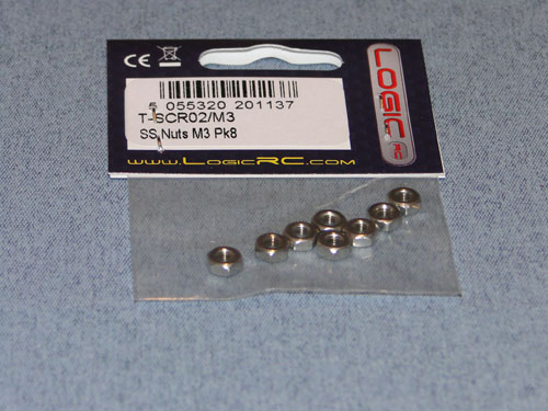 SS Nuts M3 (8) - Bulk Pack Of 5