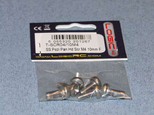 SS Pozi Pan Head Scr M4 10mm (6) - Bulk Pack Of 5