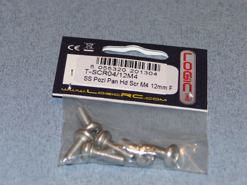 SS Pozi Pan Head Scr M4 12mm (6) - Bulk Pack Of 5