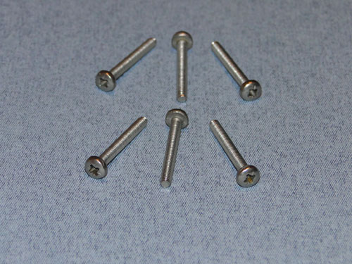 SS Pozi Pan Head Scr M3 25mm (6) - Bulk Pack Of 5