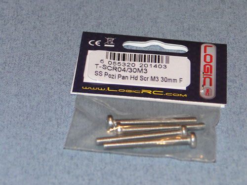 SS Pozi Pan Head Scr M3 30mm (6) - Bulk Pack Of 5