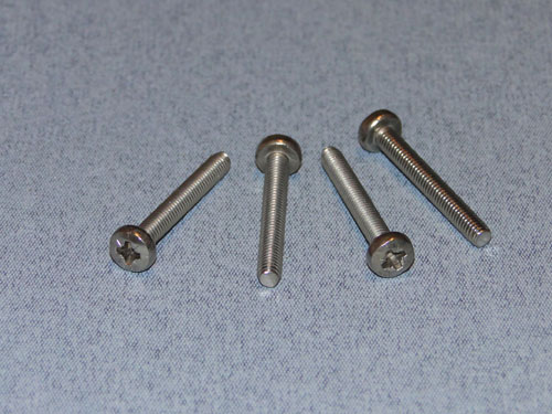SS Pozi Pan Head Scr M4 30mm (4) - Bulk Pack Of 5