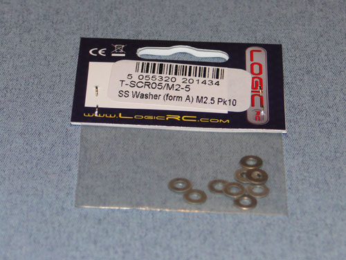 SS Washer (form A) M2.5 (10) - Bulk Pack Of 5