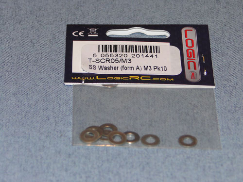 SS Washer (form A) M3 (10) - Bulk Pack Of 5