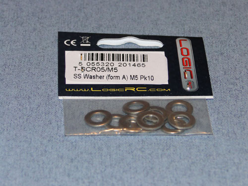 SS Washer (form A) M5 (10) - Bulk Pack Of 5