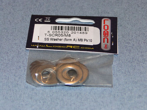 SS Washer (form A) M8 (10) - Bulk Pack Of 5