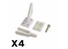 Dynam Top Gun Park Flite Cessna 182 Skylane Control Horn Sets