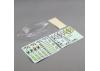 Losi 8IGHT X-E Clear Bodyshell With Decals