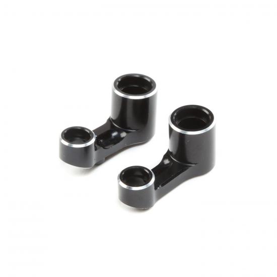 Bell Crank Set - Aluminium - Black: 22 5.0