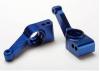 Traxxas 6061-T6 Aluminium Stub Axle Carriers (blue-anodized)