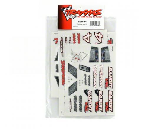 Traxxas Decal sheets Bandit VXL