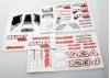 Traxxas Decal sheets Bandit VXL