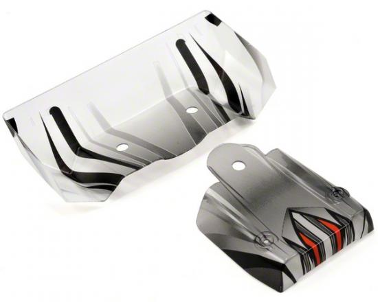 Traxxas Body Bandit VXL ProGraphix (front and rear) (replacement for the painted body. Graphics are printed requires paint final color application)window grill lights decal sheet
