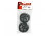 Traxxas Anaconda Tires with Tracer 2.2 Black Chrome Wheels (assembled glued) (front)
