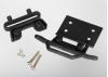Traxxas Bumper front / bumper mount front / 4x23mm RM (2)/ 3x10mm RST (2) (black)