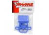 Traxxas Bumper front / bumper mount front / 4x23mm RM (2)/ 3x10mm RST (2) (blue)