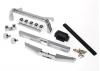 Traxxas Body accessories kit Bigfoot No. 1 (includes winch front and rear bumpers roll bar light bar engine detail mounting hardware) (grill sold separately)